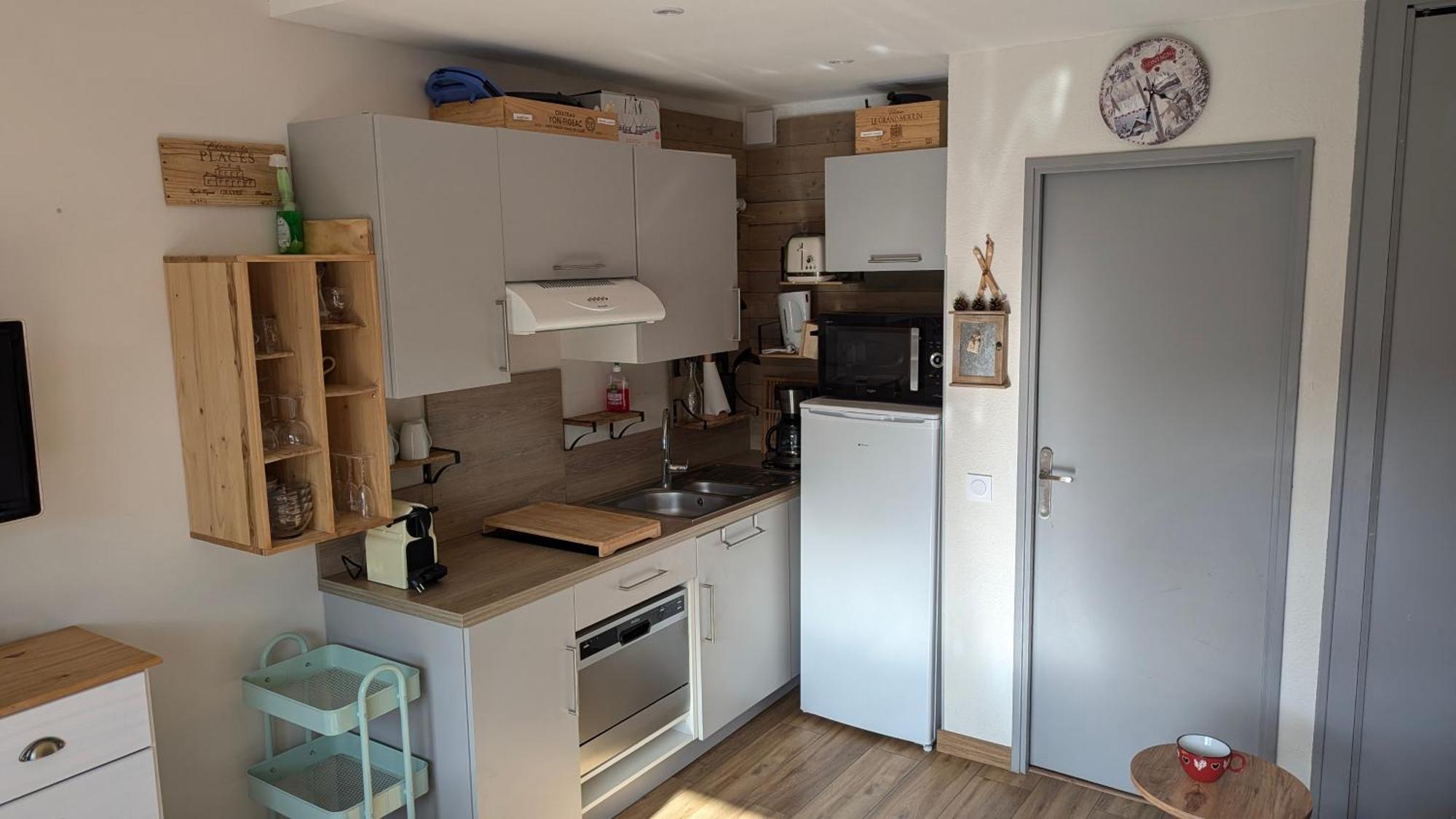 Studio Loubat Pyrenee, Menage Inclus Arette Dış mekan fotoğraf