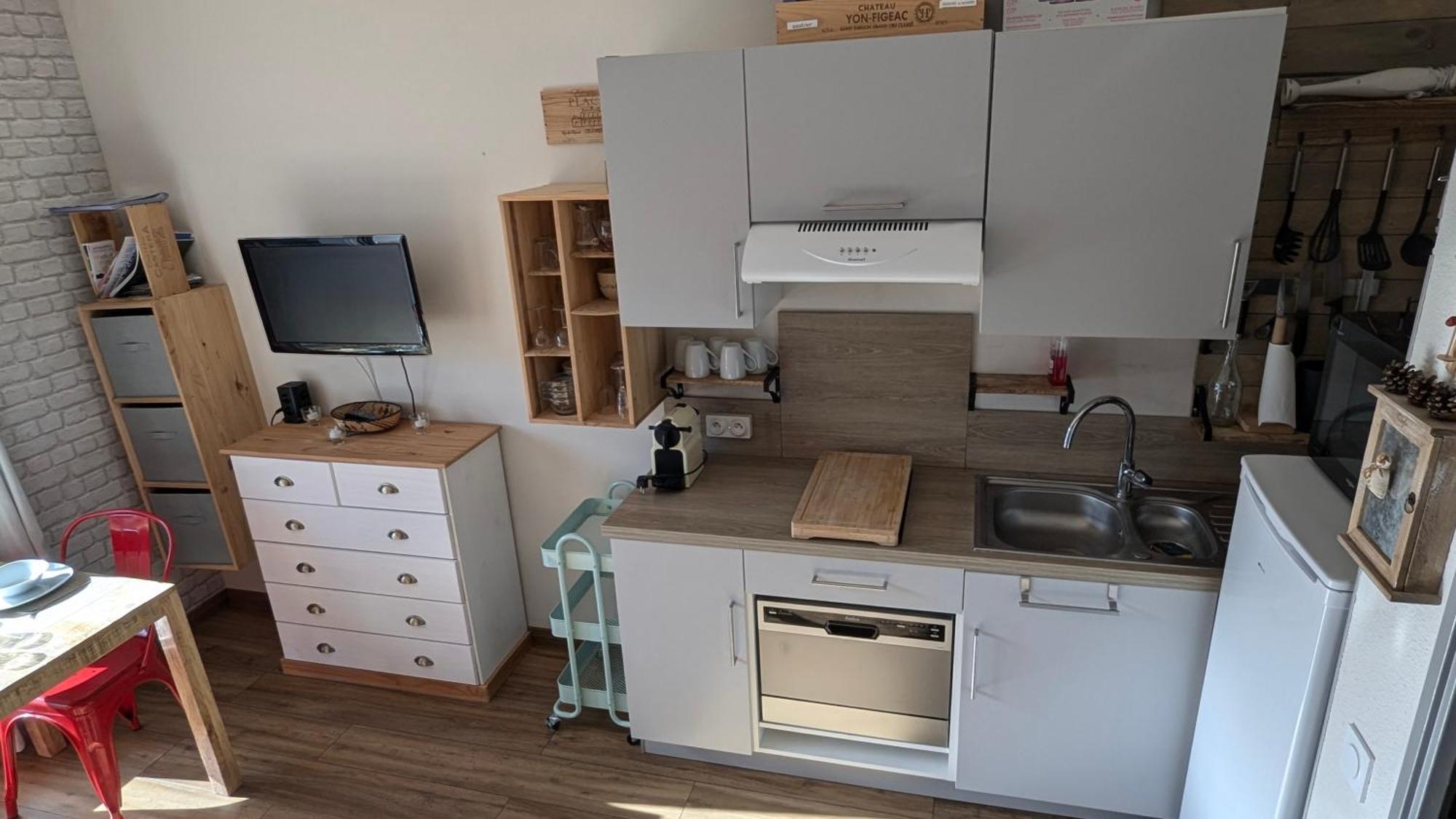 Studio Loubat Pyrenee, Menage Inclus Arette Dış mekan fotoğraf